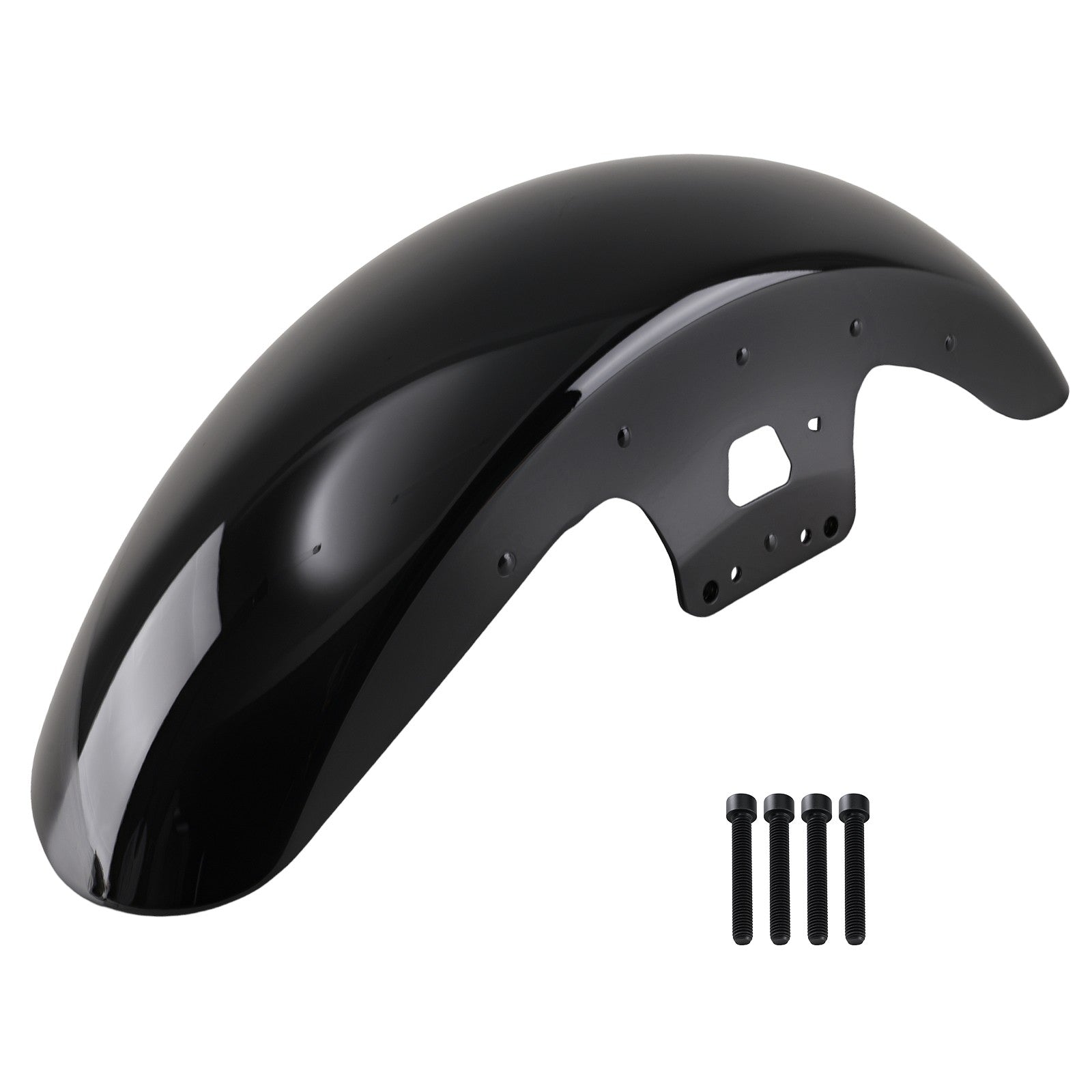 Black 19'' Front Fender for Harley Electra Glide Street Glide