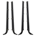 4X Window Seal Belt Weatherstrip for Ford F150 F250 F350 Bronco E7TZ15214