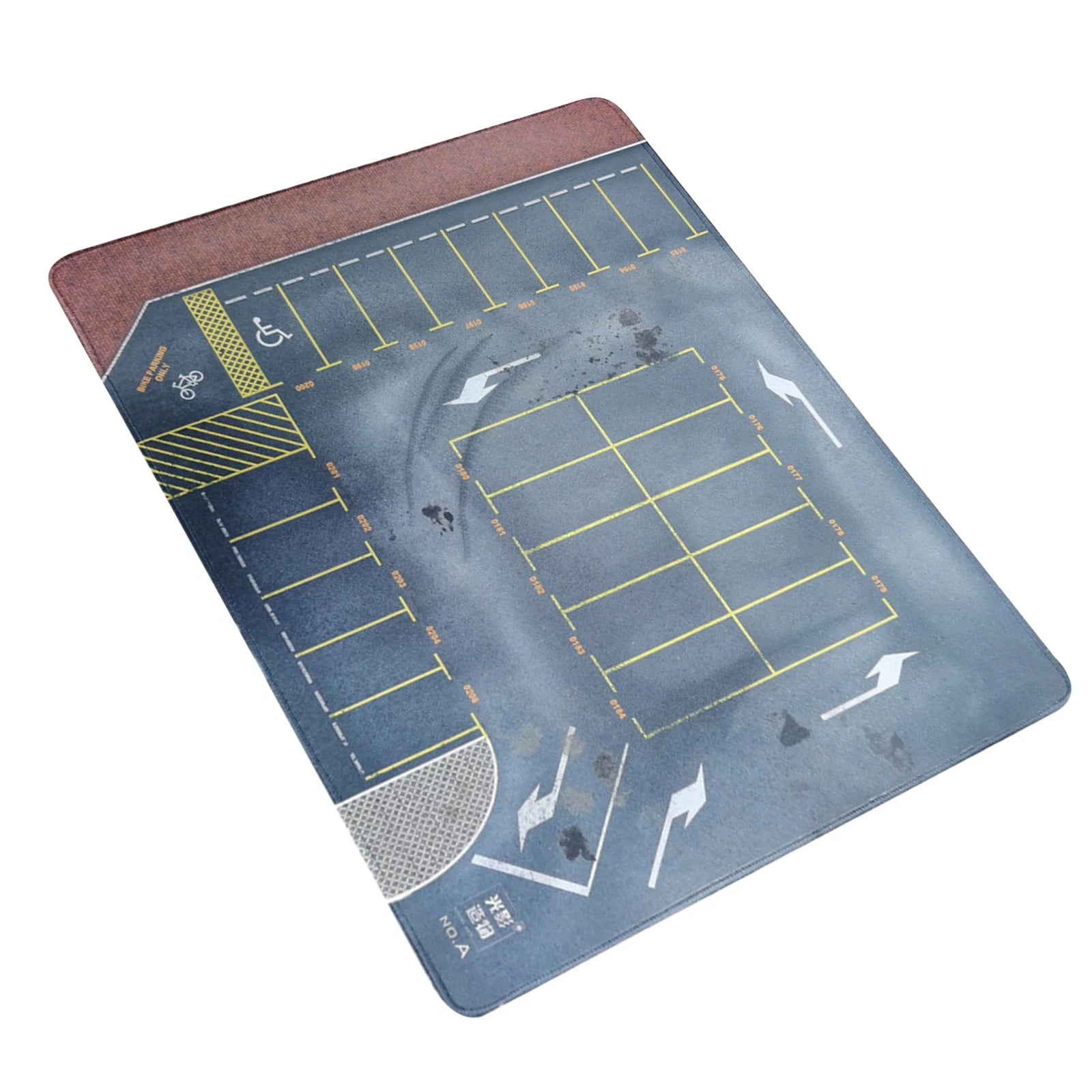 1: 64 Model Car Mouse Pad Scenery With Parking Lot Shooting Pad