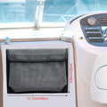 Portable Weatherproof Marine Net Bag With Stick-on Backing For