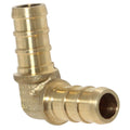 1 Pack XFITTING 3/8" PEX-B Barb Elbow Fitting, Lead Free Bra