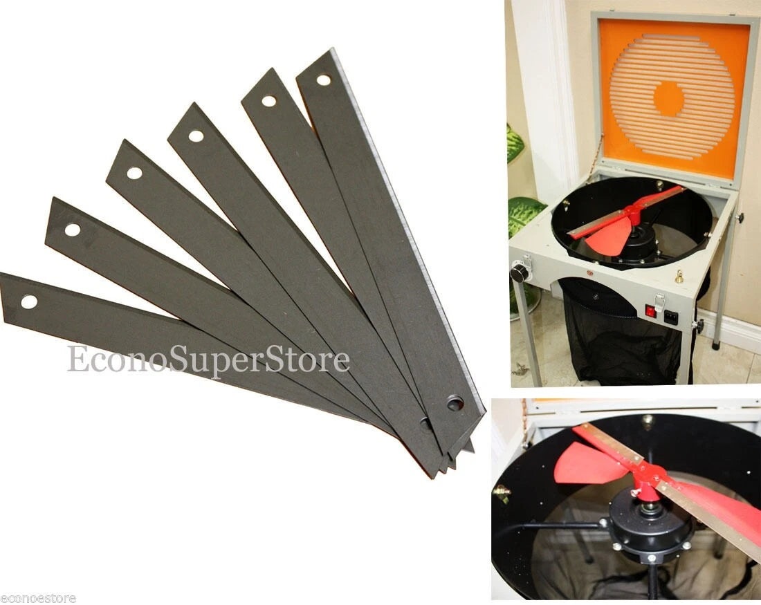 5 Pair Replacement Cutting Blade For Hydroponic Trimmer Leaf Bud Trim