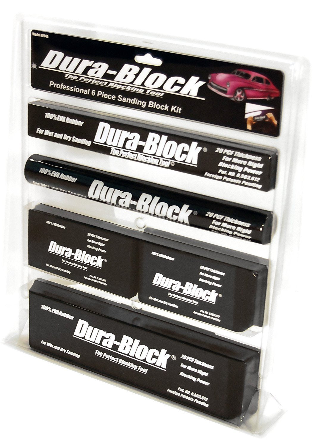 Dura-Block 6-Piece Sanding Block Set by Dura-Block