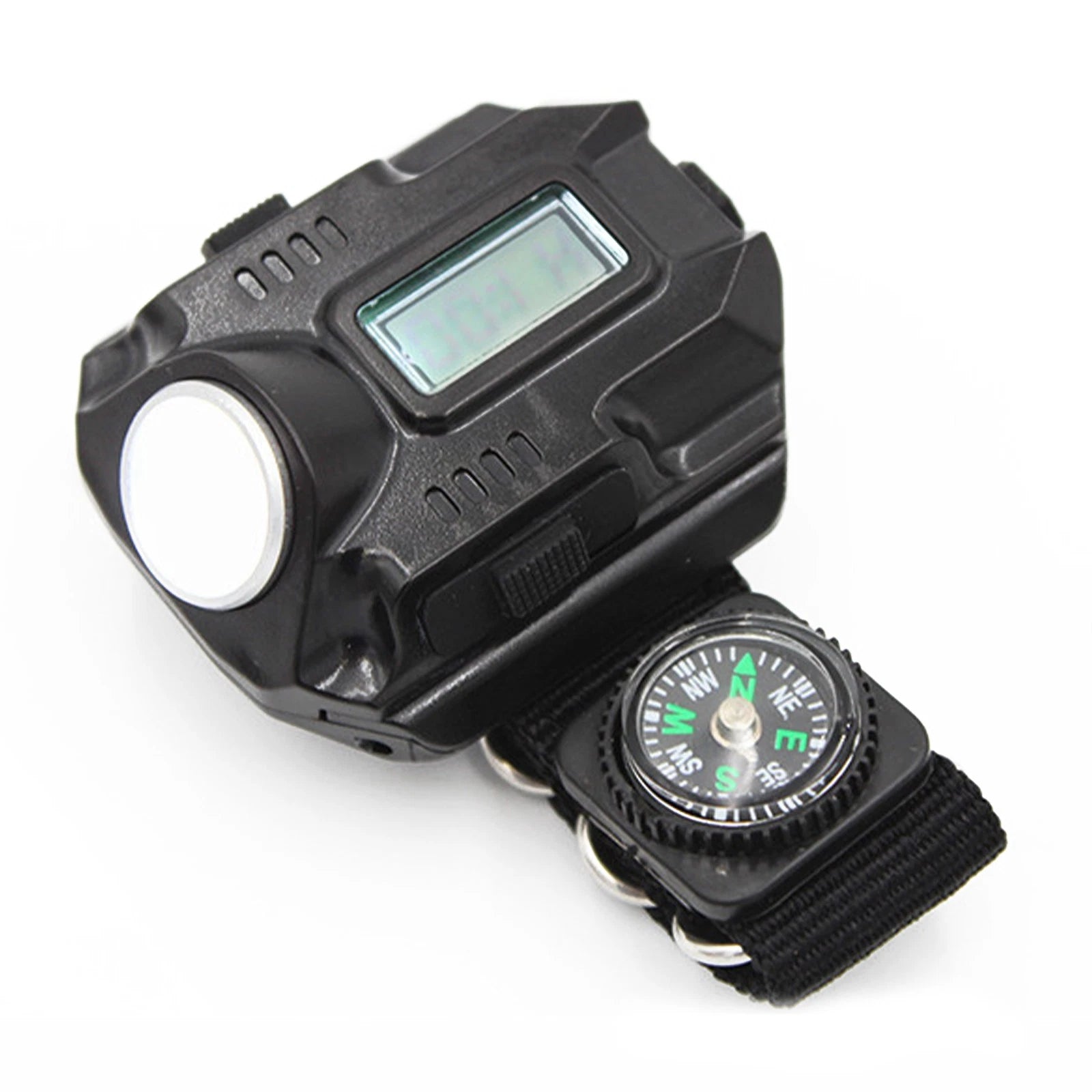 Flashlight Led Torch Compass Tactical Led Rechargeable Outdoor Sport