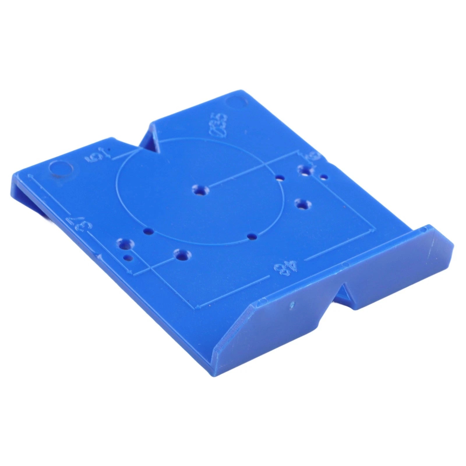 Cabinets Doors Hinge Drill Guide Hole Locator Abs Blue Hinge Boring