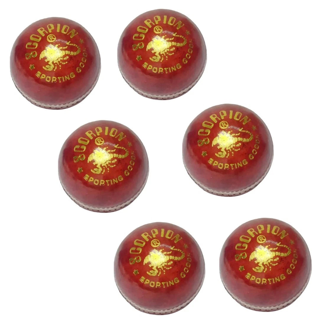 Set Of 6 Red Ball | Soft Play Ball | Kids Toy | Bright Aesthetic Decor