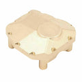 Front Rear Axle Brass Diff Cover+screws For Axial Scx10 Iii Ax103007