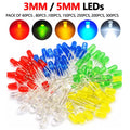 LED Light Emitting Diode Assortment 3mm 5mm