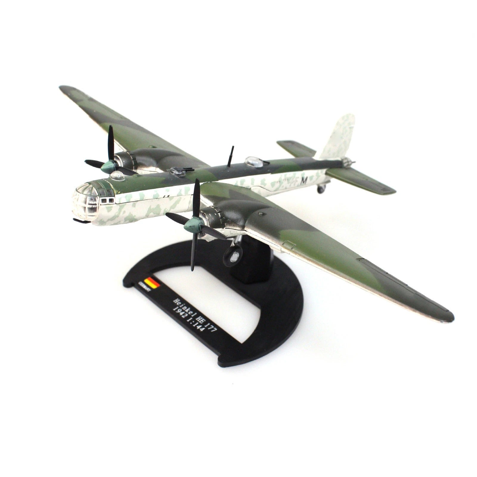 15cm Diecast Alloy 1/144 Luftwaffe Heinkel He 177 Griffin Bomber Toy