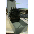 Kbc Drill Bit Set Black Jobbers 1/16-1/2"x64th #1-001-0290