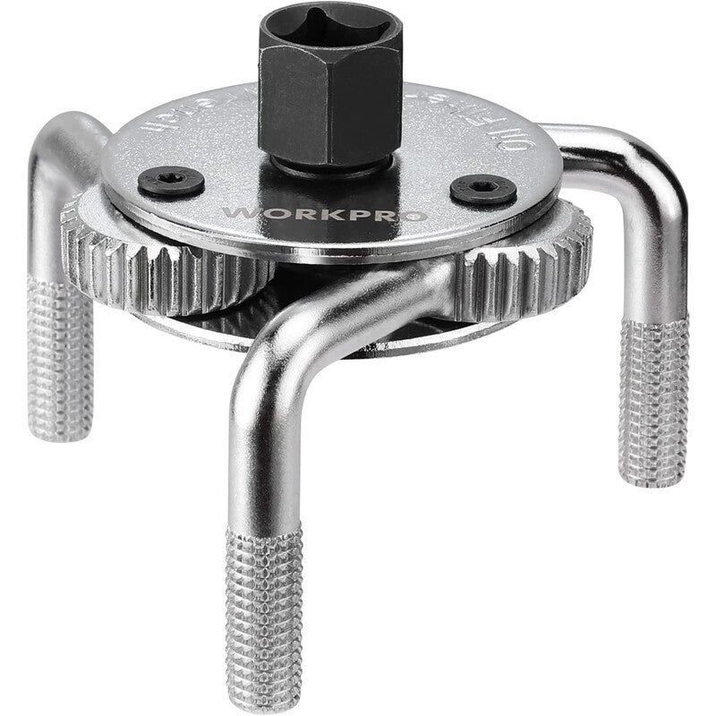 WORKPRO Universal Adjustable Oil Filter Wrench 3" to 5.5" by WORKPRO