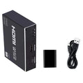 <Wbr/>e Splitter 4k Hdmi Splitter 1 In 3 Out 1x3 Converter 4 Ports