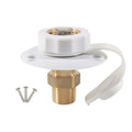 Lead-free Rv City Water Fill Inlet Flange Brass Check Valve For