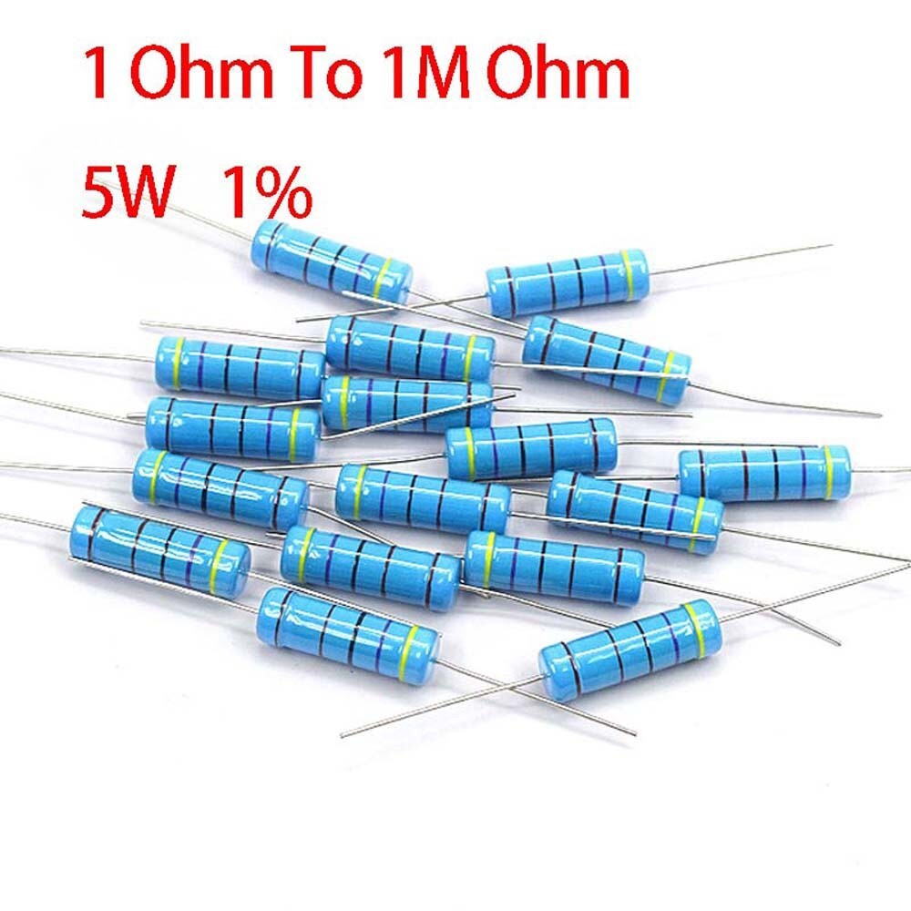 5W Carbon Film Resistors 1% Range