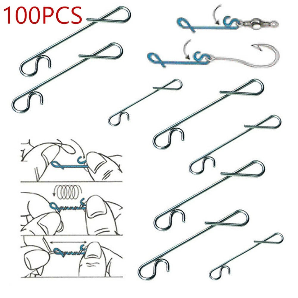 Fishing Swivel Snap Stainless Steel Swivels Snap Size S M L Xl Xxl New