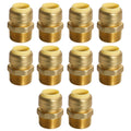 10 Pack XFITTING 3/4" Push Fit x 1" Male NPT Threaded A