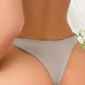 Women's Regular Length Thong Panties Polyester Lace Hollow Out