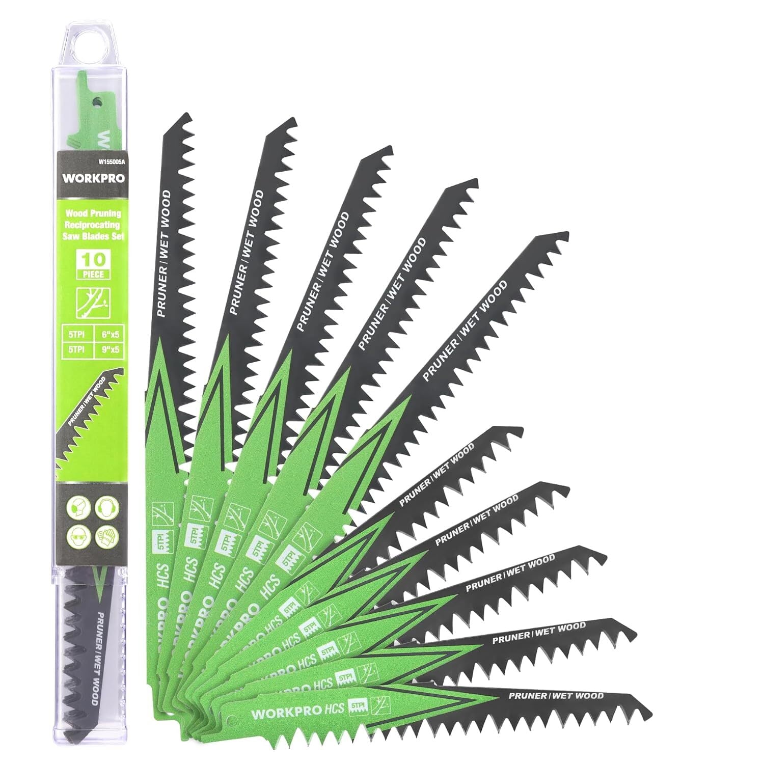 WORKPRO 10-Piece Pruning Saw Blade Set by WORKPRO