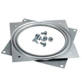Sq 6" Steel Lazy Susan Swivel Turntable Plate W/ Ball Bearings 500lbs