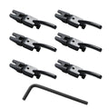 Electric Guitar String Saddles Black For Floyd Rose Tremolo Bridge