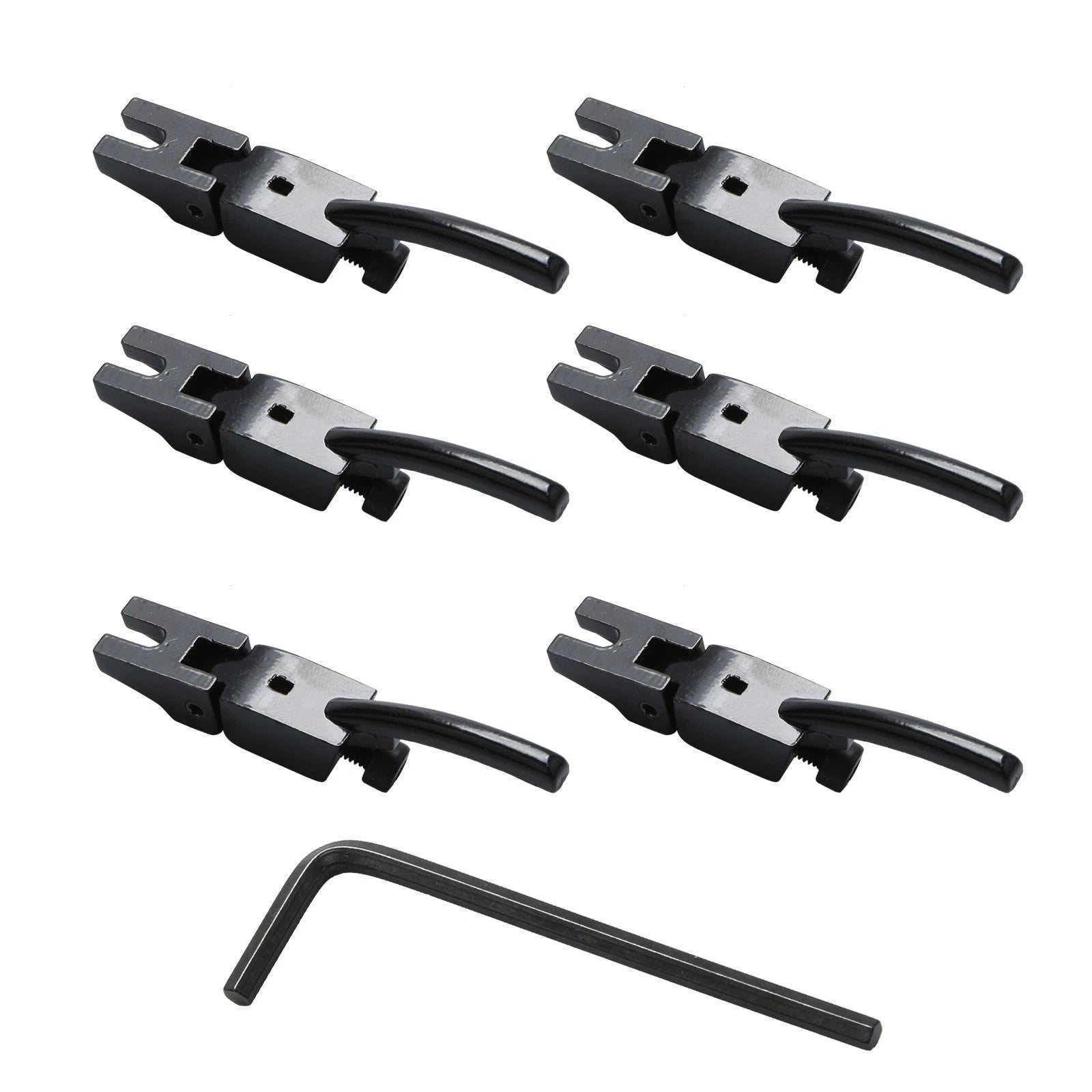 Electric Guitar String Saddles Black For Floyd Rose Tremolo Bridge