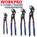 Workpro Groove Joint Plier Set 12 /7 /9-1/2inch Fast Adjustable Water