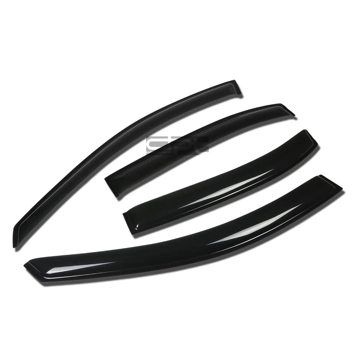 Fit 06-10 Nf 4dr Smoke Tint Window Shade Visor/wind Deflector Vent