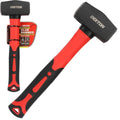 Dekton Club Lump Stoning Hammer Hardened Steel Head Fibreglass Handle 1KgOpens i
