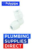 Polypipe 15mm Polyfit Push Fit Equal Elbow