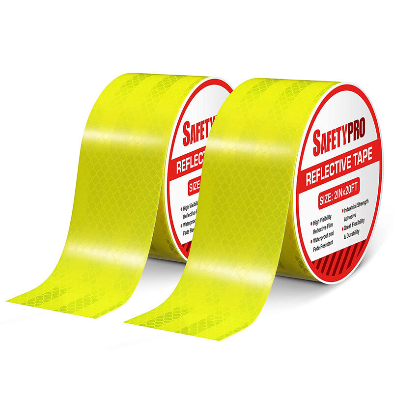 SafetyPro 2-PK Yellow Reflective Tapes by SafetyPro