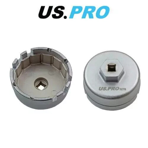 US Pro Tools Universal Toyota Oil Filter Cap Wrench 14F X 64.5mm 3/8" 