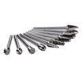 BHA Tungsten Carbide Burr Rotary Files Grinder Bits, Aluma Cut - 1/4 Inch Shank