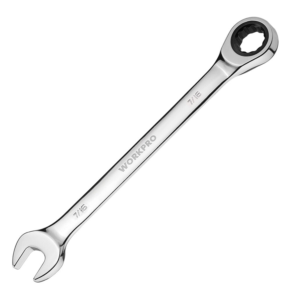 WORKPRO 7/16" SAE Ratcheting Wrench by WORKPRO