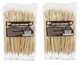400 Iit 6" Industrial Bamboo Handle Cotton Swabs Tips Detailing