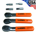 Lang 7pc Ratcheting Bit Wrench Set