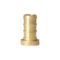 XFITTING 3/8" Brass Barb Plug