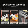 Multi-function<wbr/>al Peeler Stainless Steel Blade Wood Handle For