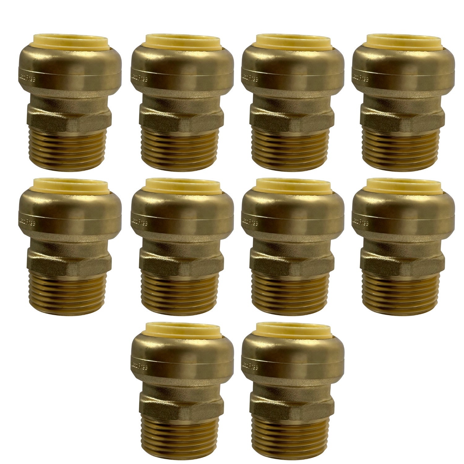 XFITTING 1" Male NPT Threaded Adapter 10 Pack