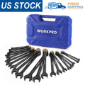 Workpro Ratcheting Wrench Set, 72 Teeth Anti-slip With Organizer Box