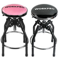 WORKPRO Bar Stools Adjustable Shop Stool 360 Degree Swivel Barstool Heavy Duty