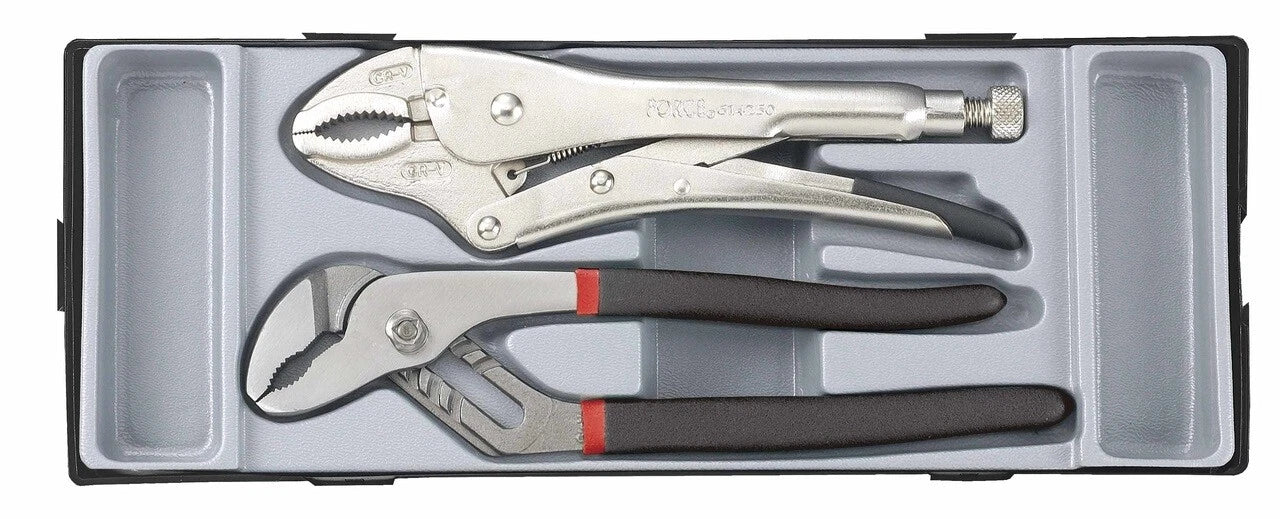 Force T5021 10" Water Pump & Locking Pliers Set