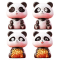 Decorative Solar Powered Panda Ornament Perfect For Bedroom And Car