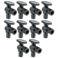 XFITTING 1/2" Pex A x 3/8" OD Comp Angle Valve
