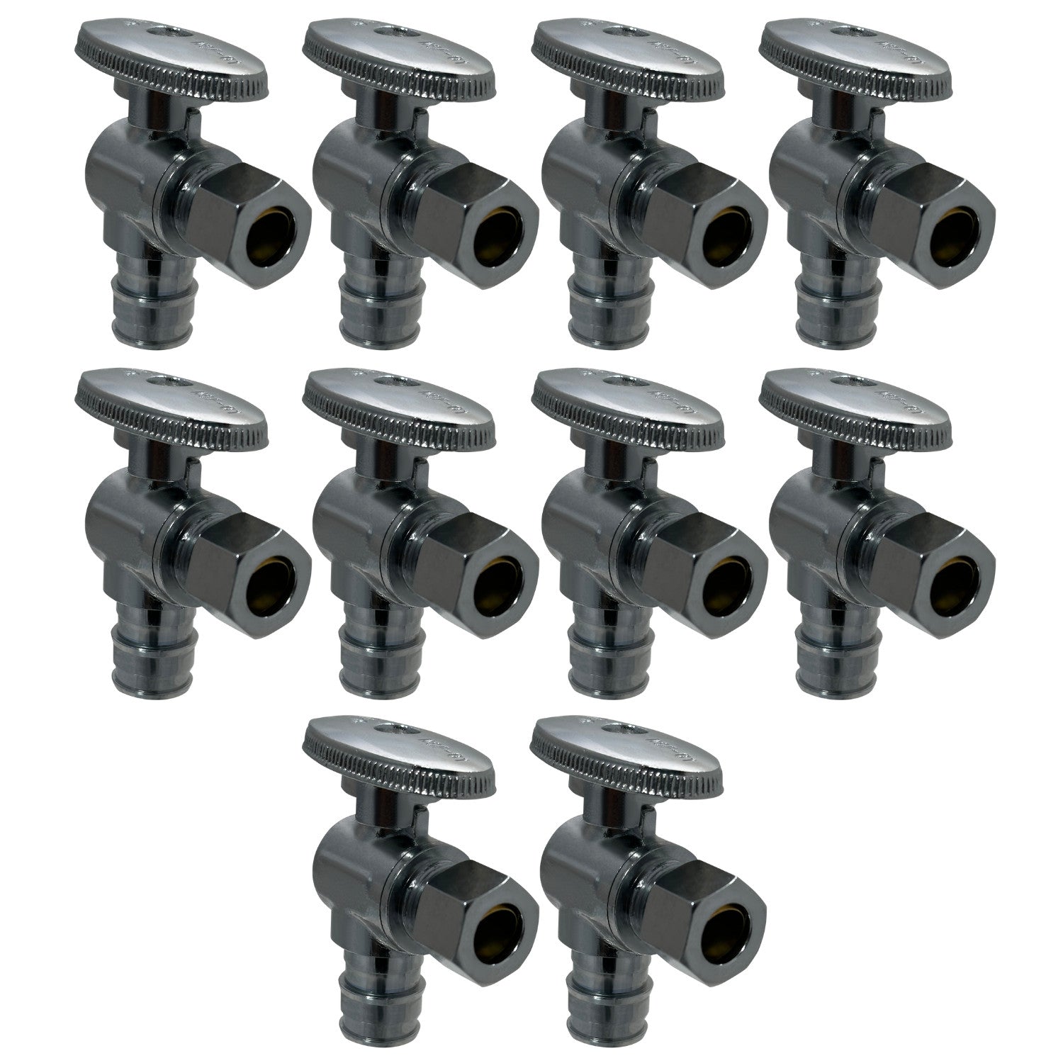 XFITTING 1/2" Pex A x 3/8" OD Comp Angle Valve