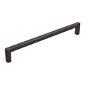 Modern Style 8-13/16" Center Brushed Oil Rubbed Bronze Cabinet Pull