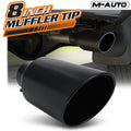 Black 15" Exhaust Pipe Tail 5" Inlet