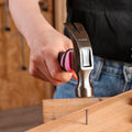 WORKPRO 8 oz Claw Hammer Forged Hardened Steel Head Shock Reduction