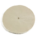 10" x 1/2" Arbor Hole - 20 Ply Loose Polishing Muslin Cotton Buffing Wheel