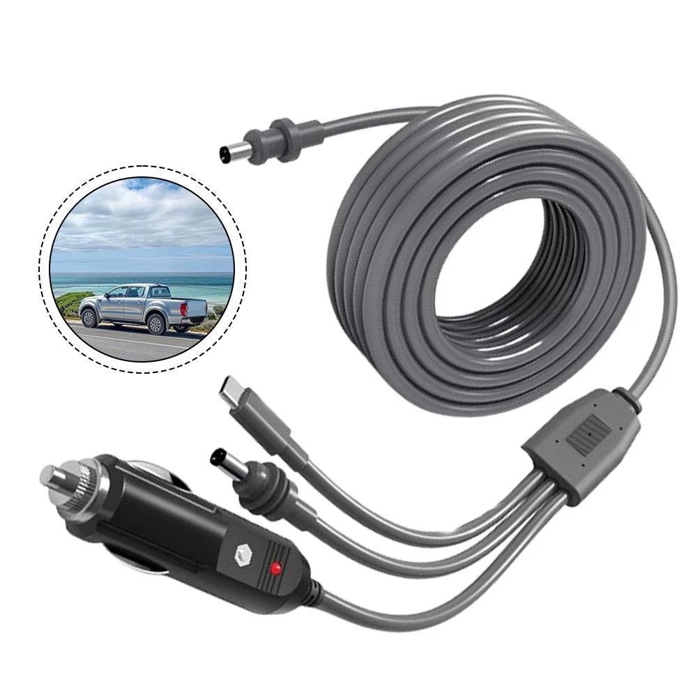 For Starlink For Mini 100W 3 In 1 Power Cable Abs Black 300cm Or 5m