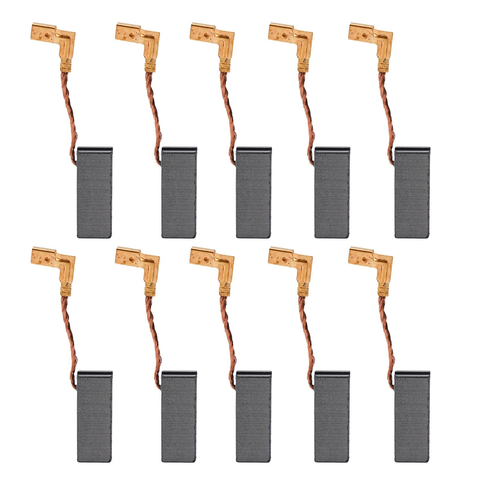 10PCS A26 Brushes Angle Grinder Carbon Brushes For Electric Motor Tool RepairOpe